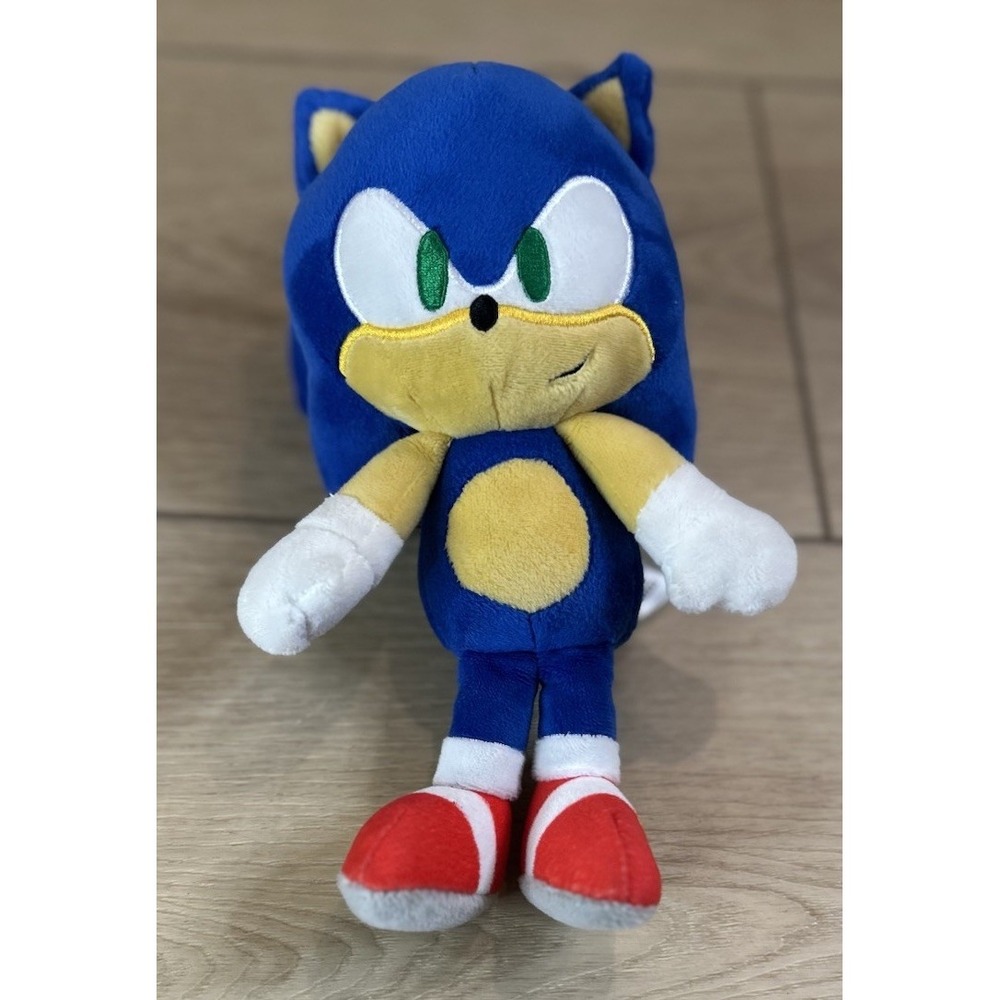 Kidrobot Phunny Sonic‎ Hedgehog Blue Plush Figure Stuffed Toy EUC